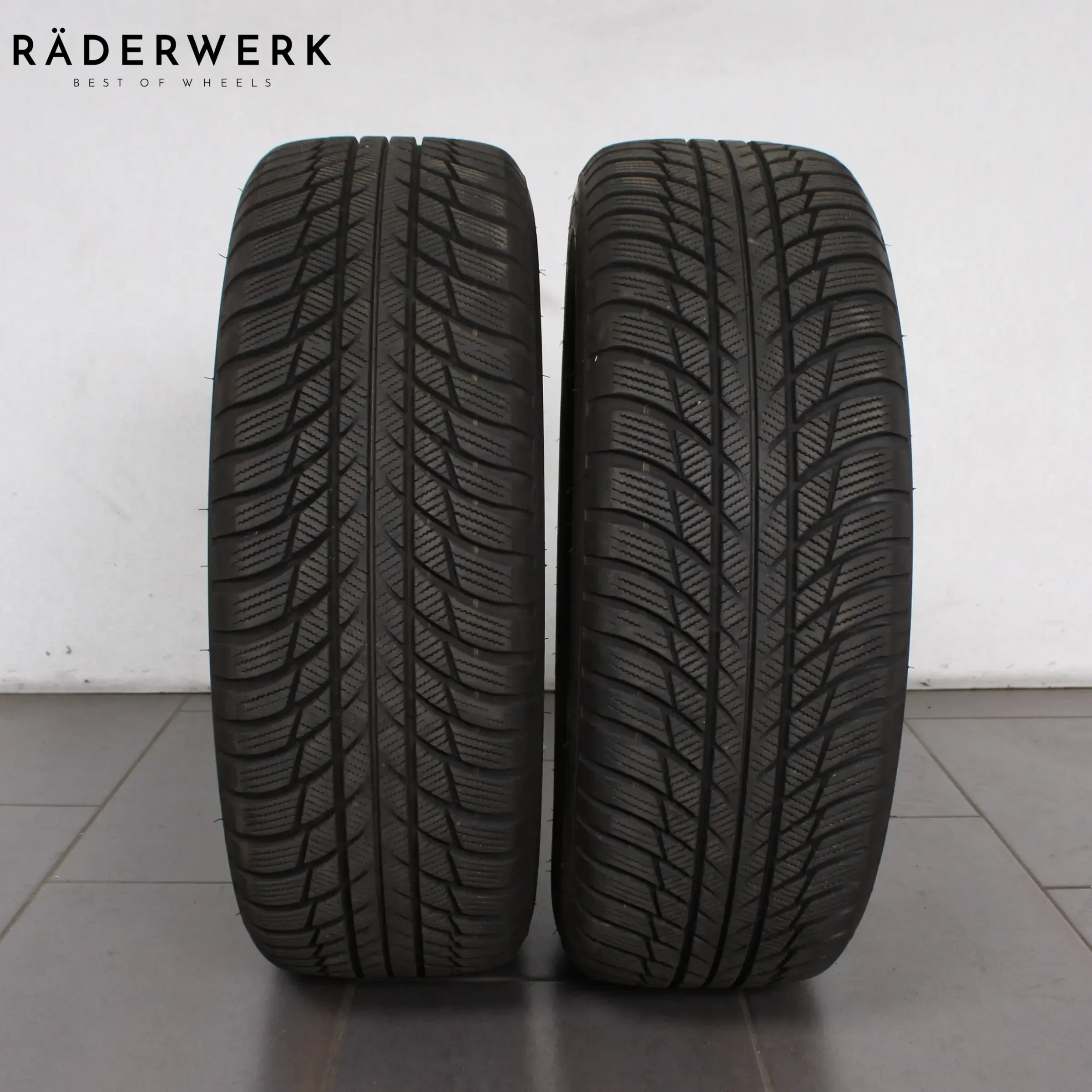 2x Winterreifen 205 60 R16 92H Bridgestone Blizzak LM001 2323-4120 6,5-7mm - Bild 1