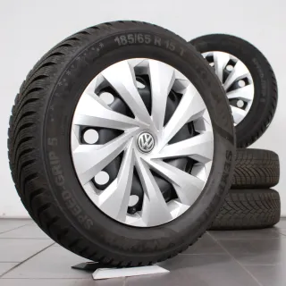 15 Zoll original Audi A1 GB VW Polo AW 2Q0601027AG Stahlfelgen Winterräder E211V - Bild 1