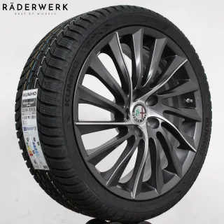 18 Zoll original Alfa Romeo Giulietta 940 Alufelgen Winterräder Dot: 1726 Neu - Bild 4
