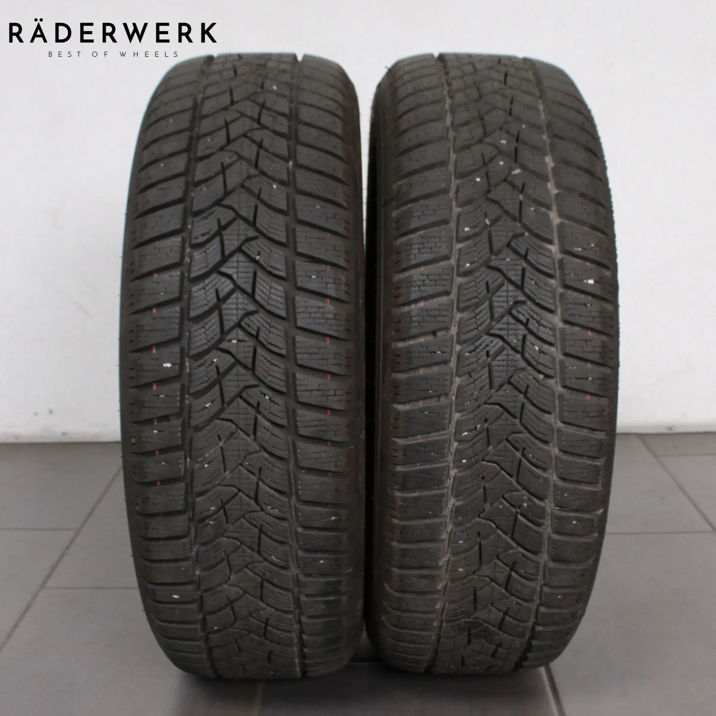2x Winterreifen 205 60 R16 96H Dunlop Winter Sport 5 XL 2222-2322 6-6,5mm - Bild 1