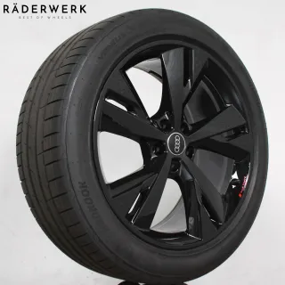 20 Zoll original Audi Q4 e-tron F4 89A601025N Alufelgen Sommerreifen Sommerräder - Bild 5
