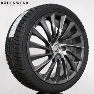 18 Zoll original Alfa Romeo Giulietta 940 Alufelgen Winterräder Dot: 1726 Neu - Bild 3