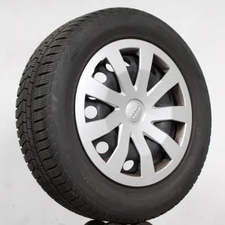 15 Zoll original Audi A1 GB VW Polo AW 2Q0601027AG Stahlfelgen Winterräder E2-7H - Bild 4