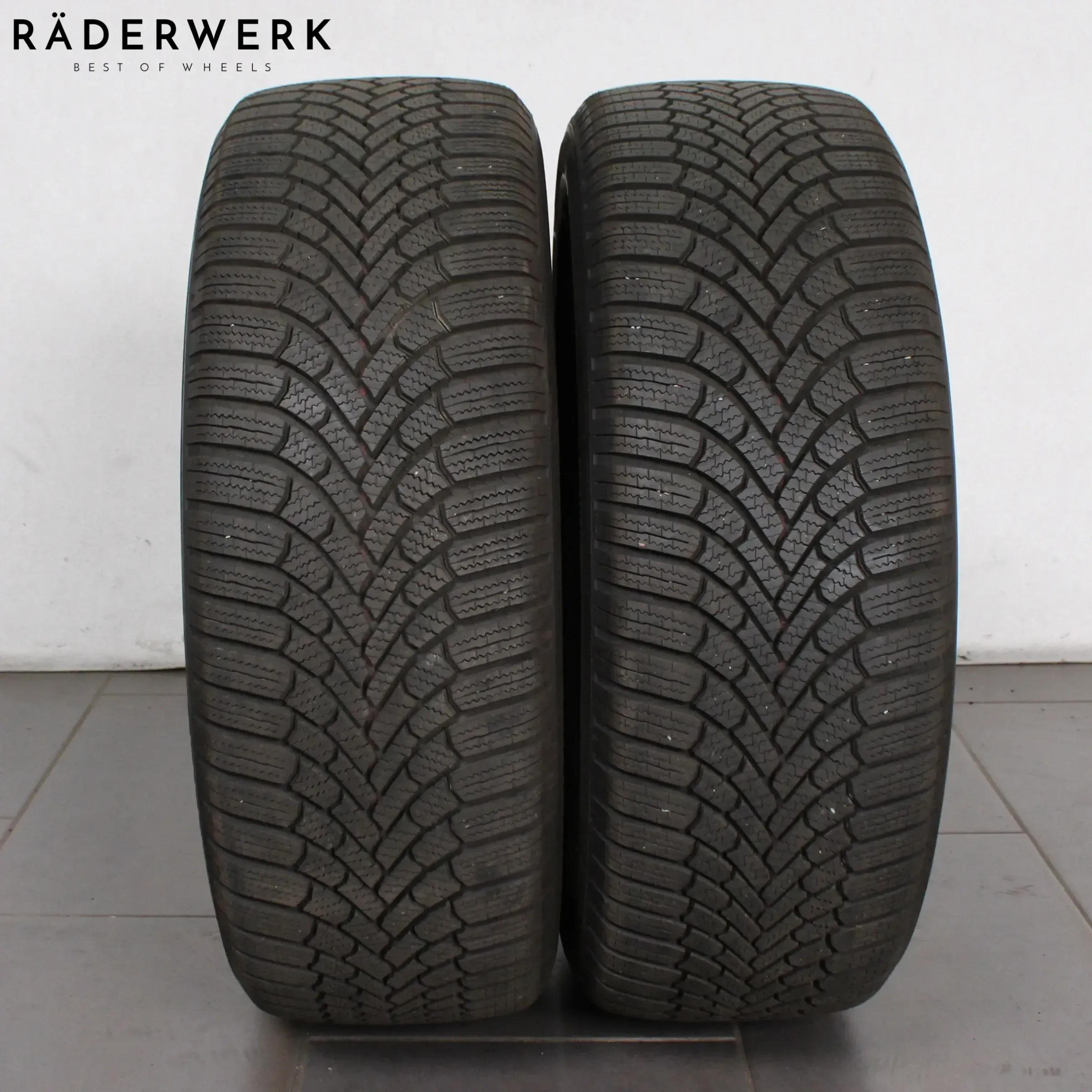 2x Winterreifen 205 55 R17 95V Bridgestone Blizzak 6 XL Dot: 3724 7,5mm - Bild 1
