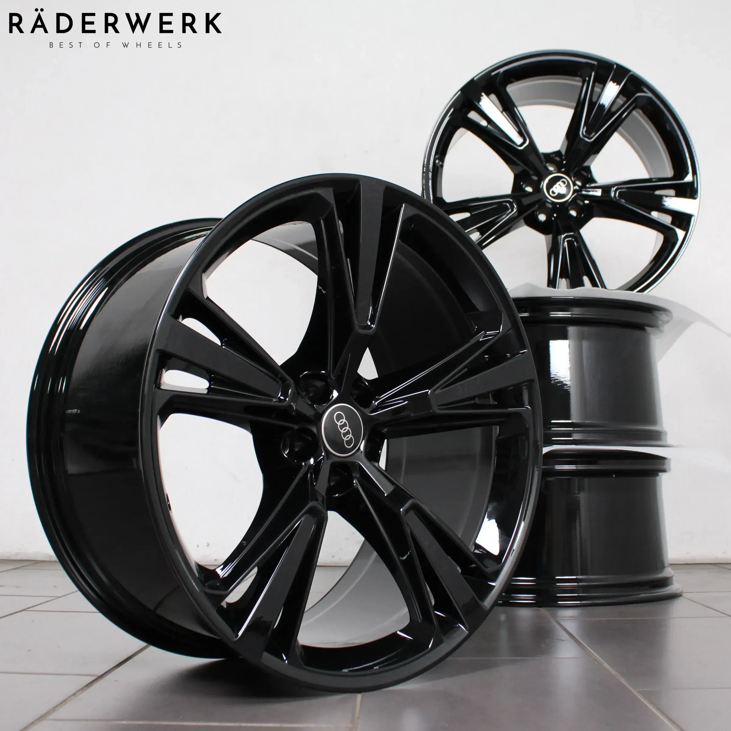 21 Zoll original Audi Q8 SQ8 4M8 4M8601025H Alufelgen 4 Stück Felgen - Bild 1