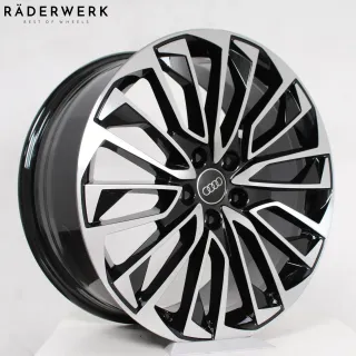 19 Zoll original Audi A6 S6 4K C8 4K0601025BD Alufelgen Felgen Schwarz 4x Stück - Bild 3