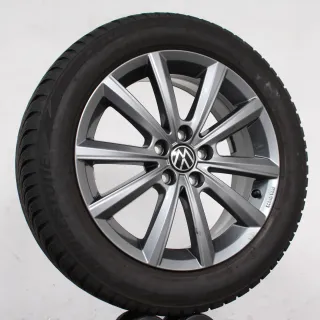 16 Zoll original VW Polo 2G AW 2G0601005AF Merano Alufelgen Winterräder - Bild 3