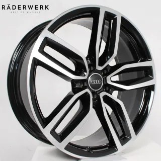 21 Zoll original Audi Q5 SQ5 8R 8R0601025AM Alufelgen 4 Stück Felgen - Bild 2