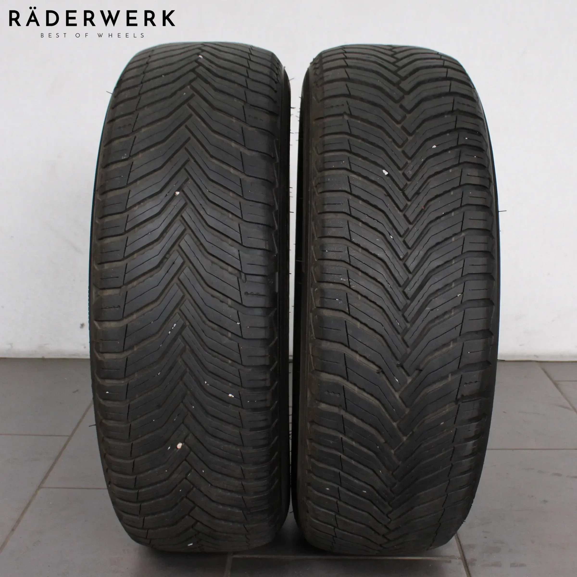 2x Allwetterreifen 205 60 R16 92H Michelin Crossclimate 2 Dot:5-5,5mm - Bild 1