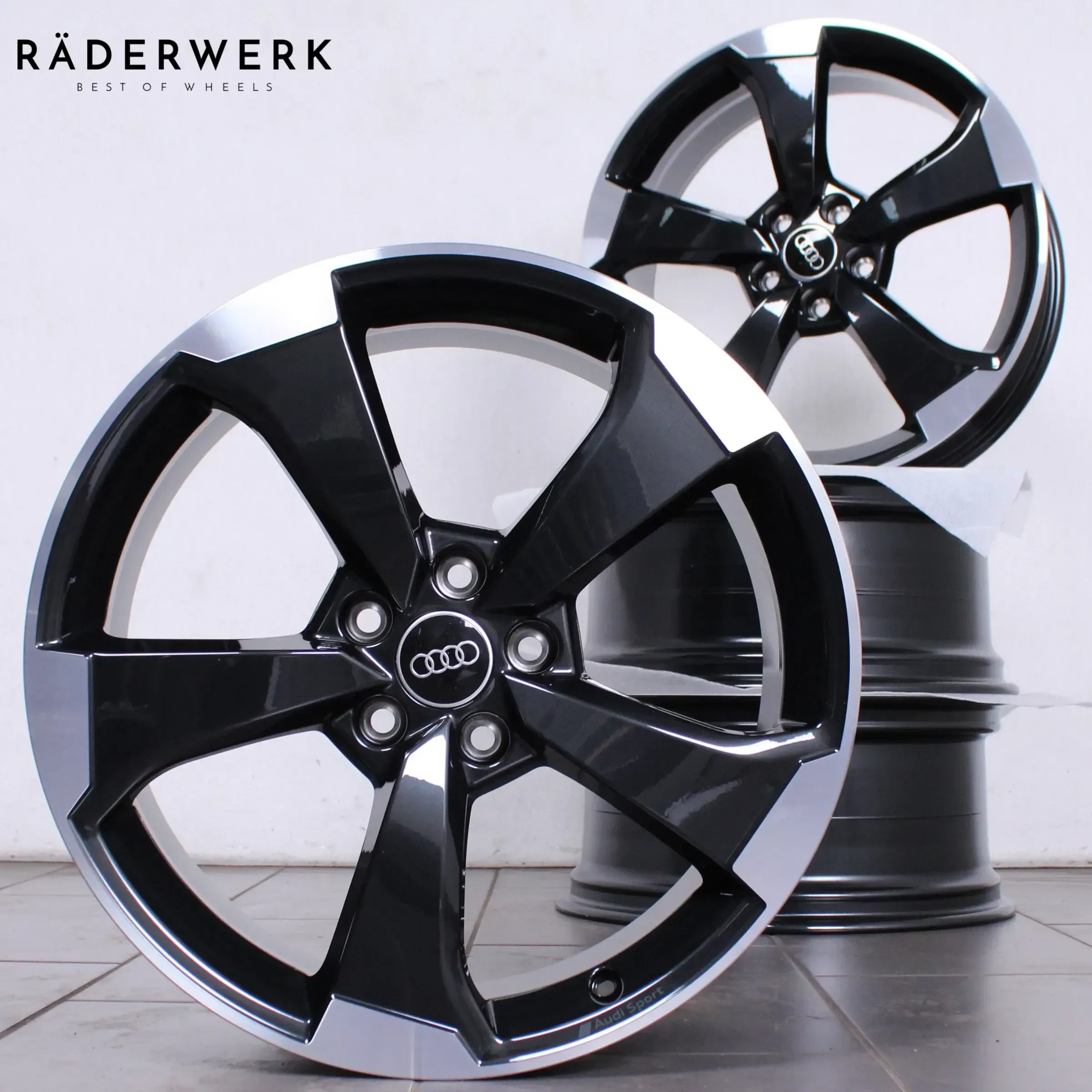 19 Zoll original Audi RS3 8V Limousine 8V0601025FQ Alufelgen Rotor Neu 4 Stück - Bild 1