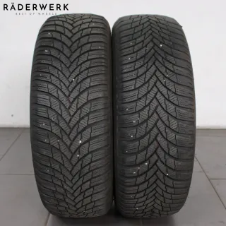 2x Winterreifen 205 60 R16 96H Firestone Winterhawk 4 XL 4023 7-7,5mm - Bild 1
