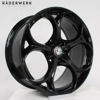 19 Zoll original Alfa Romeo Giulia Quadrifoglio 156112958 Alufelgen schwarz - Bild 5