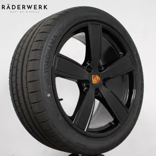 22 Zoll original Porsche Cayenne Coupé E3 9Y3601025AP Alufelgen Sommerräder - Bild 4