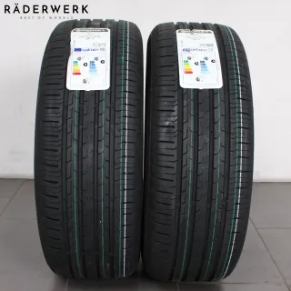 2x Sommerreifen NEU 225 55 R18 102YAO Continental Ecocontact 6 XL Dot:4925 - Bild 1