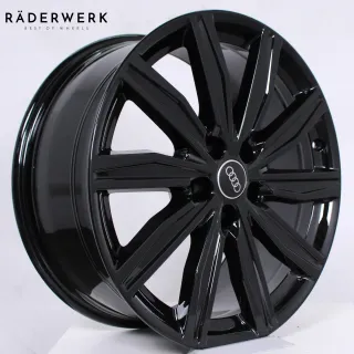 19 Zoll original Audi A6 S6 4K 4K0601025M Alufelgen Felgen Schwarz 4x Stück - Bild 4