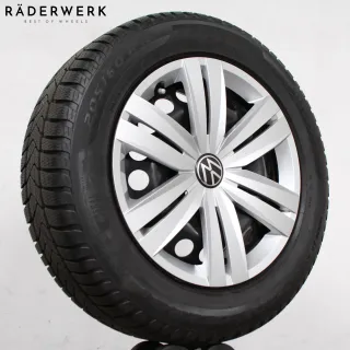 16 Zoll original VW Caddy V VW Touran II 5QA601027CD Stahlfelgen Winterräder - Bild 5