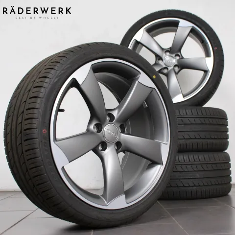 19 Zoll original Audi A4 S4 B8 8K Alufelgen Rotor Felgen 8K0601025CN Sommerräder