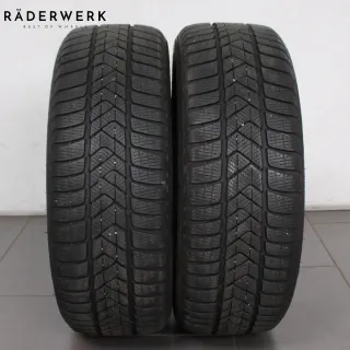 2x Winterreifen 205 55 R17 93H Pirelli Sottozero 3 AO1 XL Dot. 0922-1122 6-6,5mm - Bild 1