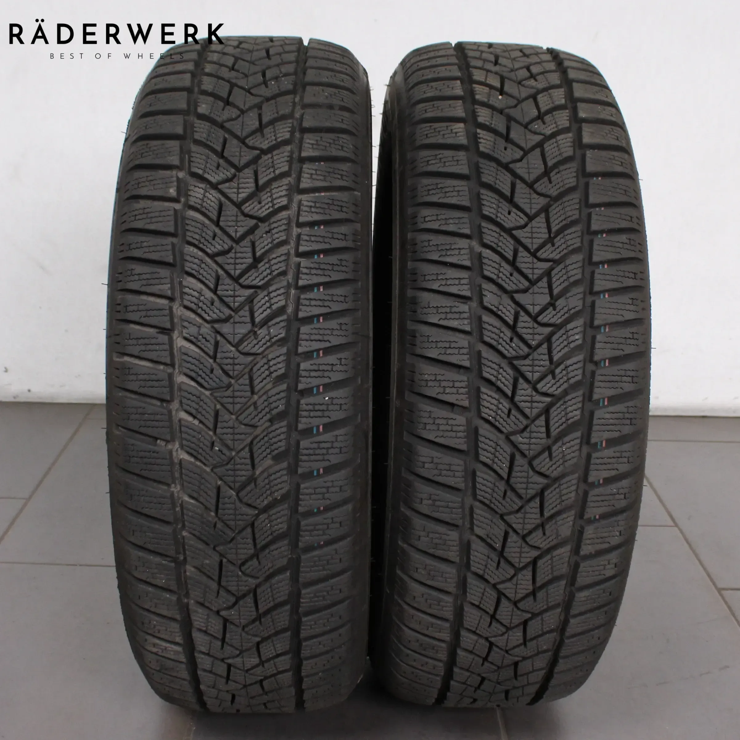 2x Winterreifen 205 60 R16 96H Dunlop Winter Sport 5 XL Dot: 3124 8mm - Bild 1