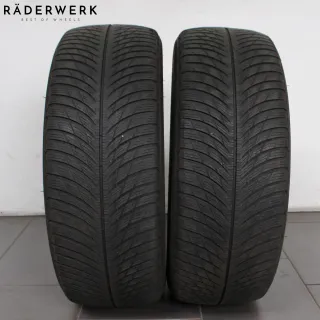 2x Winterreifen 225 55 R18 102VAO Michelin Pilot Alpin 5 XL 4121 5-5,5mm - Bild 1