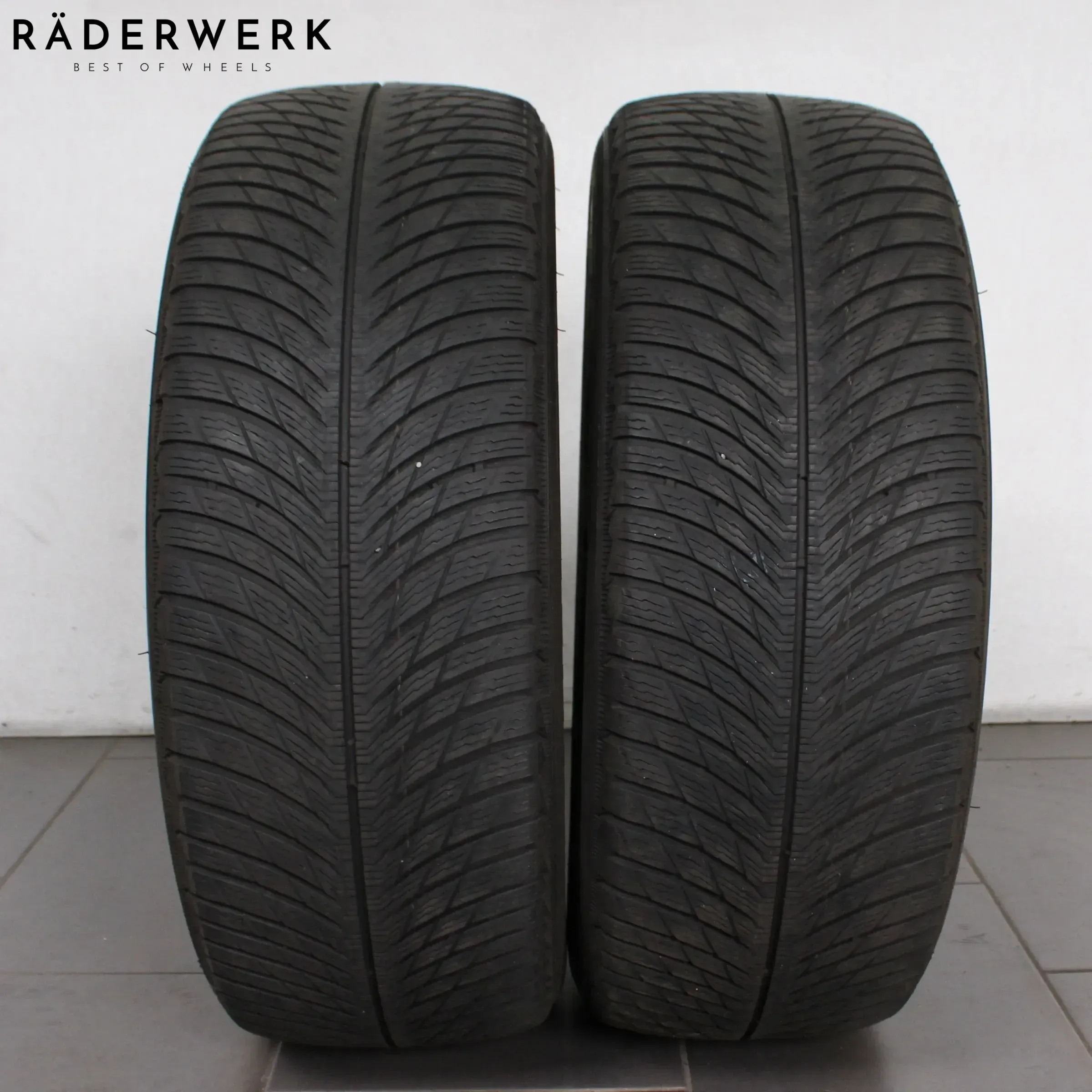 2x Winterreifen 225 55 R18 102VAO Michelin Pilot Alpin 5 XL 4121 5-5,5mm - Bild 1
