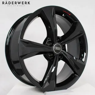 19 Zoll original Audi Q5 SQ5 FY 80A601025K Alufelgen schwarz 4 Stück - Bild 3