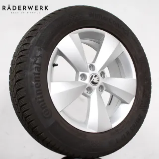 17 Zoll original Skoda Kodiaq I NS7 656601025J Alufelgen Winterräder 8-8,5mm - Bild 6