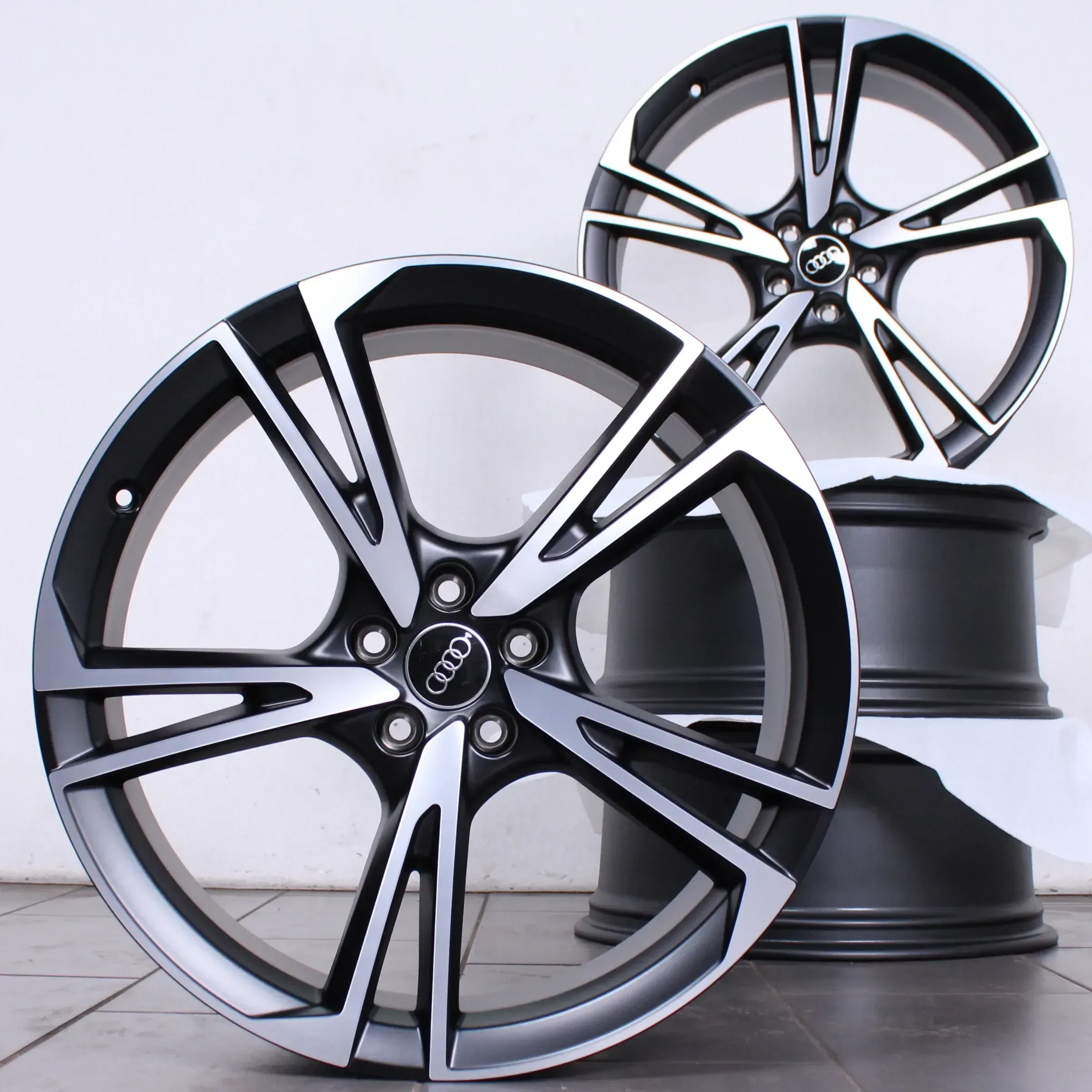 21 Zoll original Audi A8 S8 4N D5 Alufelgen Falx Felgen Neu 4 Stück - Bild 1
