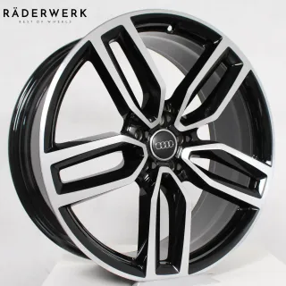 21 Zoll original Audi Q5 SQ5 8R 8R0601025AM Alufelgen 4 Stück Felgen - Bild 5