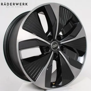 21 Zoll original Audi Q6 SQ6 e tron GF 85H601025AQ 85H601025AR Alufelgen 4 Stück - Bild 3