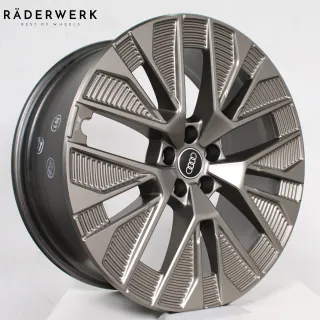21 Zoll original Audi E-Tron GEN Q8 E-tron 4KE601025BC Alufelgen Felgen 4x Stück - Bild 3