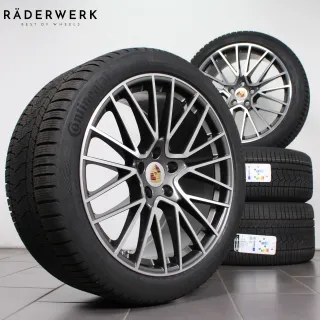 22 Zoll original Porsche Cayenne Coupé E3 9Y3601025AM Alufelgen Winterräder Neu.