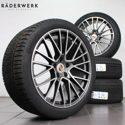 22 Zoll original Porsche Cayenne Coupé E3 9Y3601025AM Alufelgen Winterräder Neu.