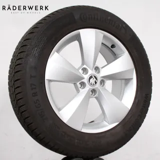 17 Zoll original Skoda Kodiaq I NS7 656601025J Alufelgen Winterräder 8-8,5mm - Bild 4