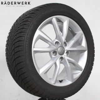 17 Zoll Original Audi TT 8S 8S0071497 Alufelgen Winterreifen Winterräder D-5-9-H - Bild 3