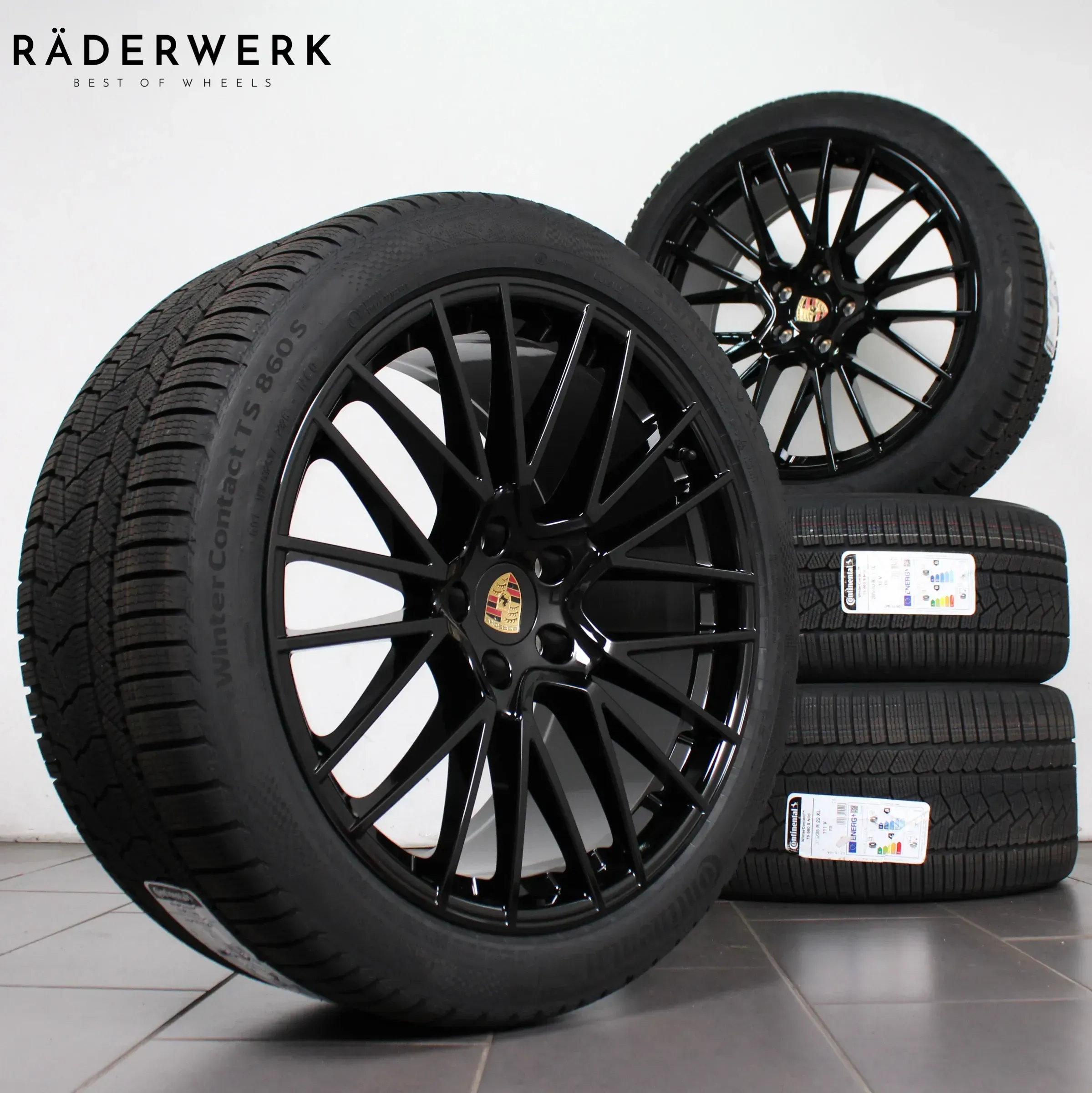 22 Zoll original Porsche Cayenne Coupé E3 9Y3601025AM Alufelgen Winterräder Neu - Bild 1