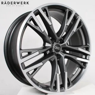 21 Zoll original Audi Q5 SQ GU 8MA601025M Alufelgen Felgen 4 Stück neues Modell - Bild 5