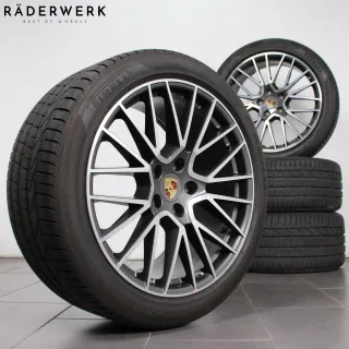 21 Zoll original Porsche Cayenne E3 Spyder RS 9Y0601025BG Alufelgen Sommerräder - Bild 1