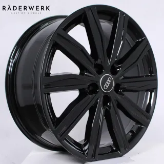 19 Zoll original Audi A6 S6 4K 4K0601025M Alufelgen Felgen Schwarz 4x Stück - Bild 3