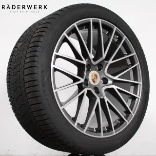 22 Zoll original Porsche Cayenne Coupé E3 9Y3601025AM Alufelgen Winterräder Neu. - Bild 2