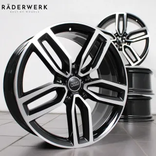 21 Zoll original Audi Q5 SQ5 8R 8R0601025AM Alufelgen 4 Stück Felgen - Bild 1