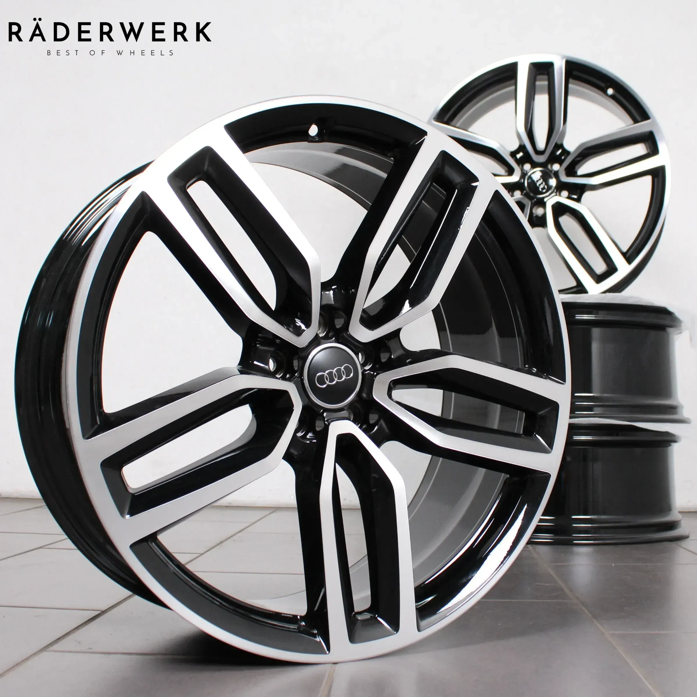 21 Zoll original Audi Q5 SQ5 8R 8R0601025AM Alufelgen 4 Stück Felgen - Bild 1