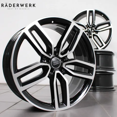 21 Zoll original Audi Q5 SQ5 8R 8R0601025AM Alufelgen 4 Stück Felgen