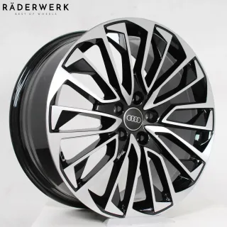 19 Zoll original Audi A6 S6 4K C8 4K0601025BD Alufelgen Felgen Schwarz 4x Stück - Bild 2