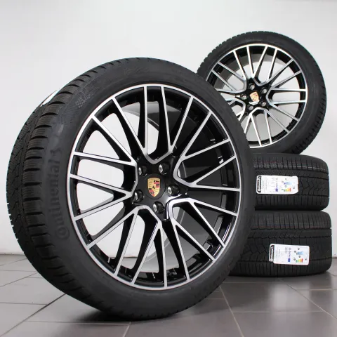 22 Zoll original Porsche Cayenne Coupé E3 9Y3601025AM Alufelgen Winterräder Neu