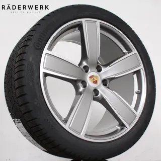 22 Zoll original Porsche Cayenne E3 Sport Classic Alufelgen Winterräder Neu - Bild 5
