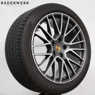 21 Zoll original Porsche Cayenne E3 Spyder RS 9Y0601025BG Alufelgen Sommerräder - Bild 4