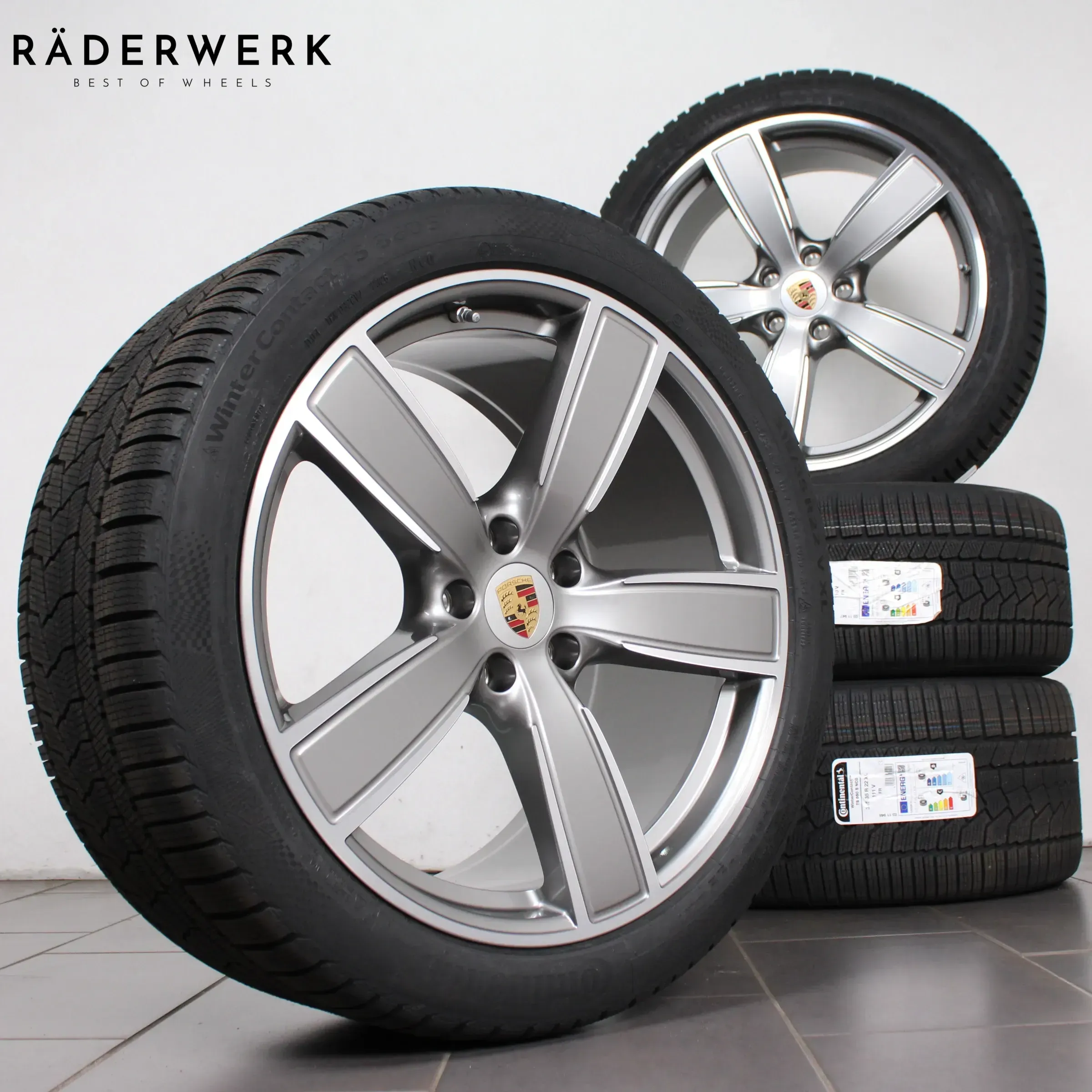 22 Zoll original Porsche Cayenne Coupé E3 9Y3601025AQ Alufelgen Winterräder Neu - Bild 1