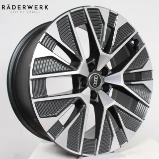 21 Zoll original Audi E-Tron GEN Q8 E-tron 4KE601025BC Alufelgen Felgen 4- Stück - Bild 5