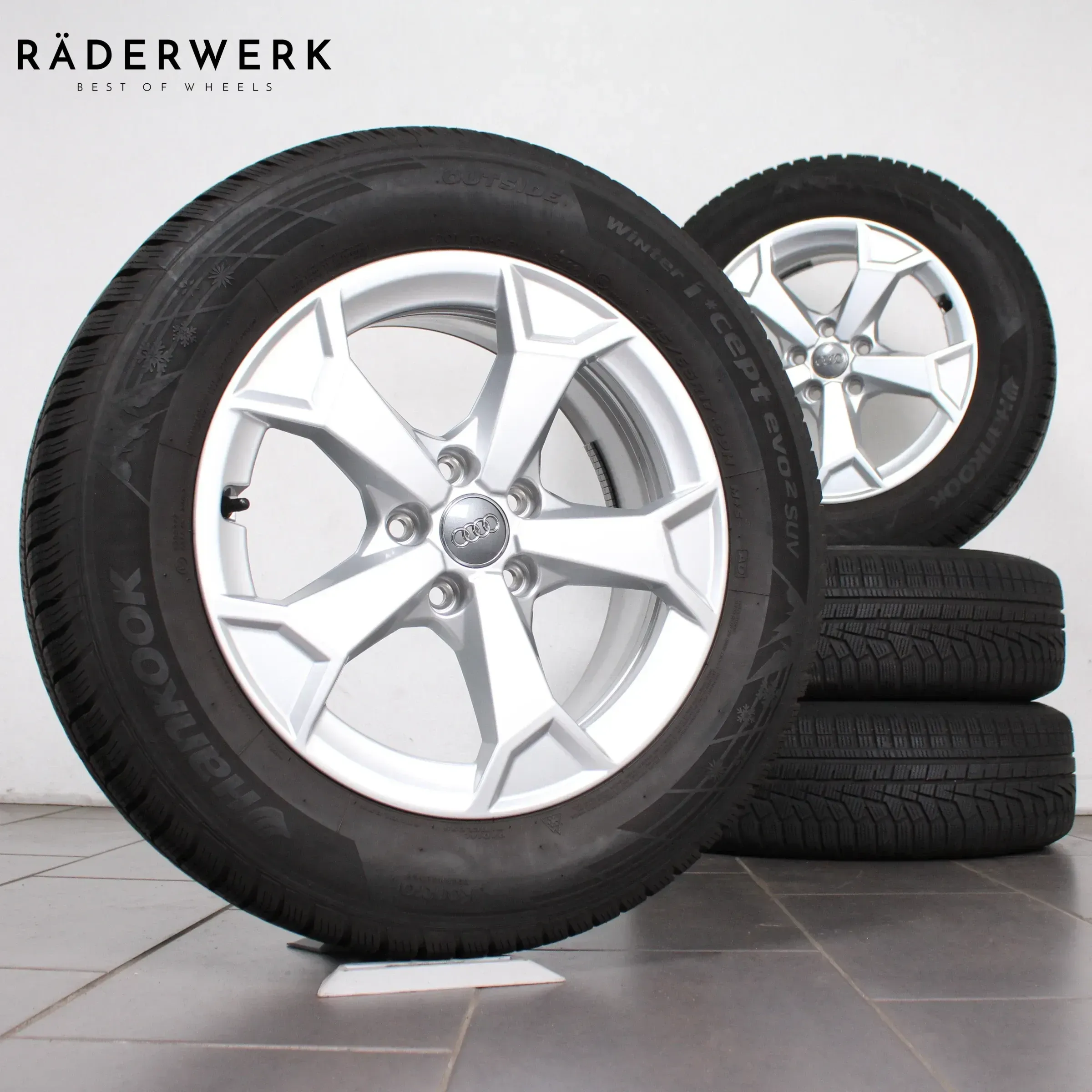 17 Zoll original Audi Q3 F3 II 83A 83A601025AL Alufelgen Winterreifen B-4-4-V - Bild 1